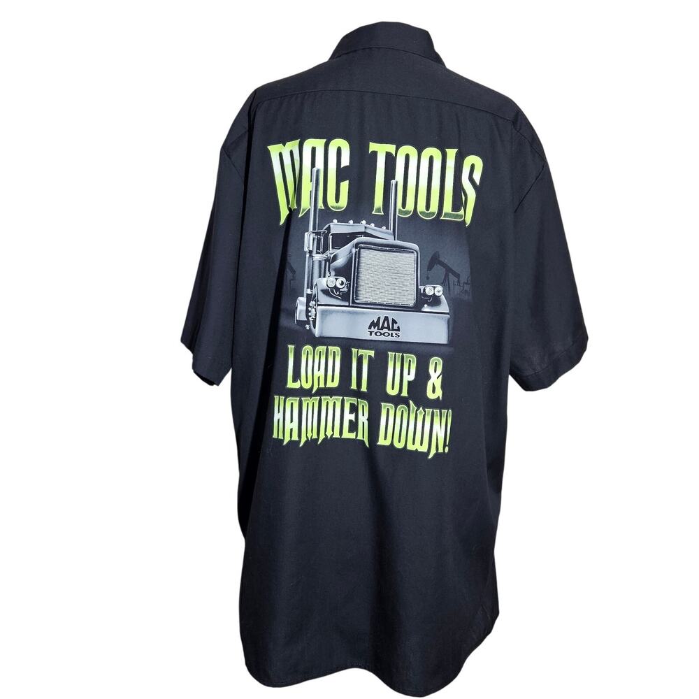 Mac Tools Load It Up Hammer Down Button Down Shir… - image 2
